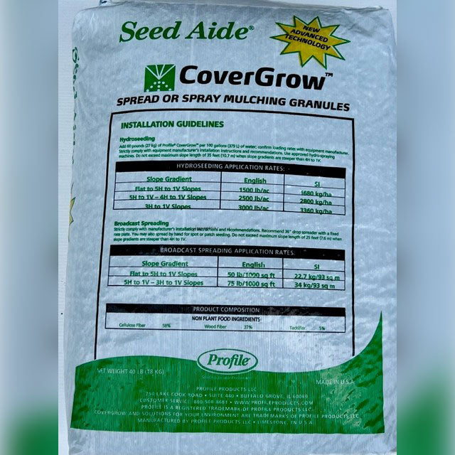 Seed Aid Cover Grow 40 LB Bag