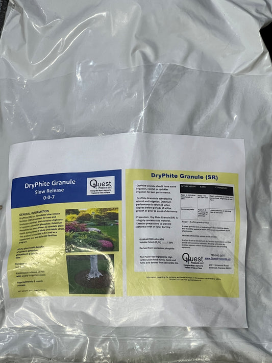 Quest DryPhite G 20 LB Bag (Reliant Dry)